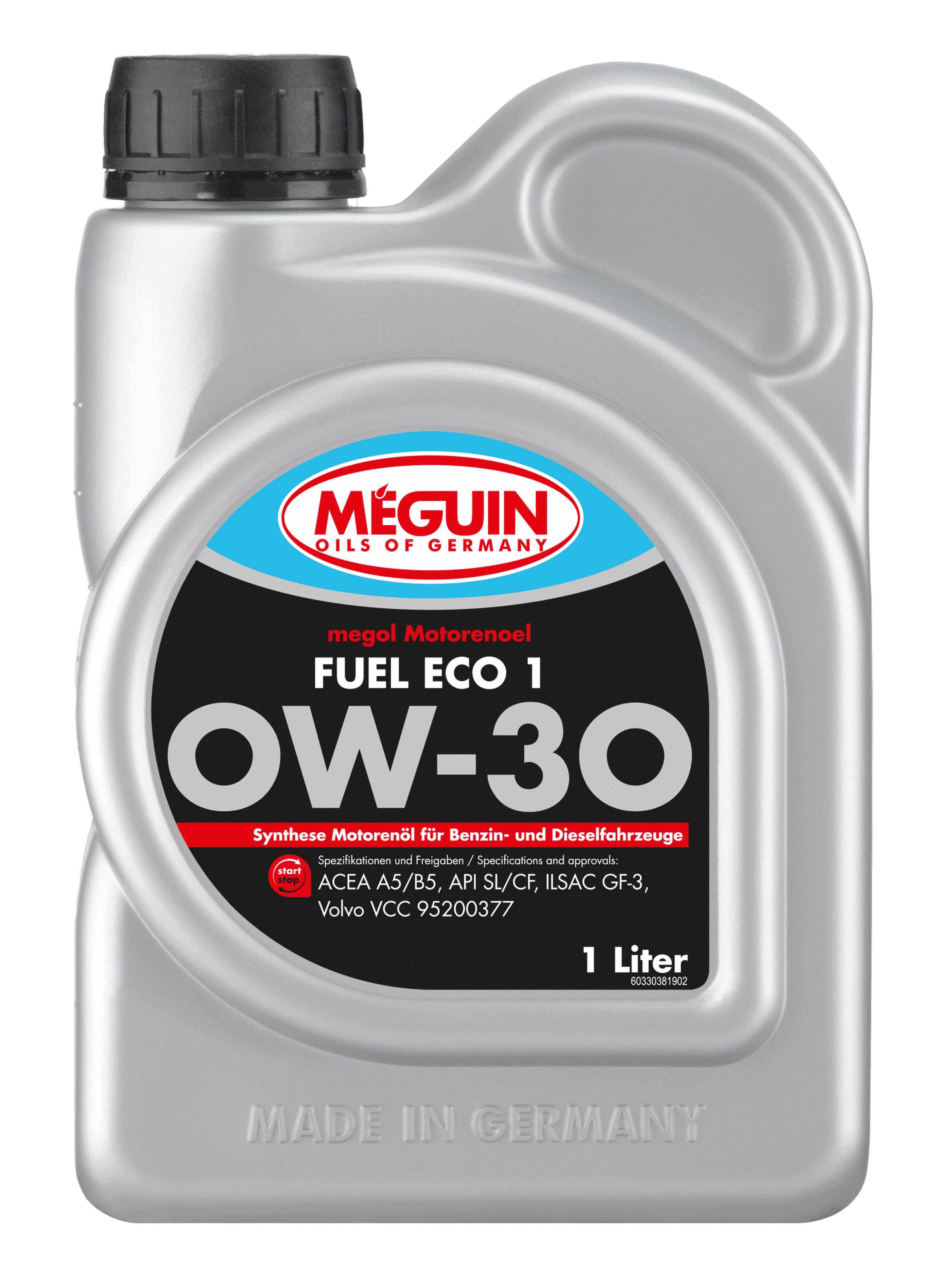 Моторное масло MEGUIN Megol Fuel Eco 1 0W-30, 1л (MEGUIN: 33038)